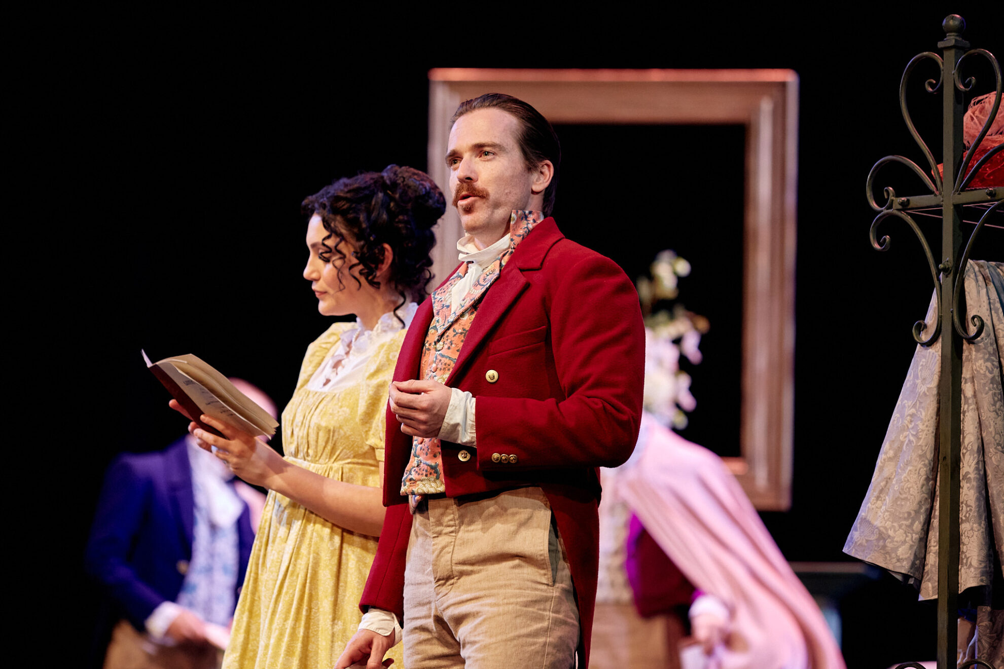 Doug Kelly with Alessia Pintabona in Mansfield Park